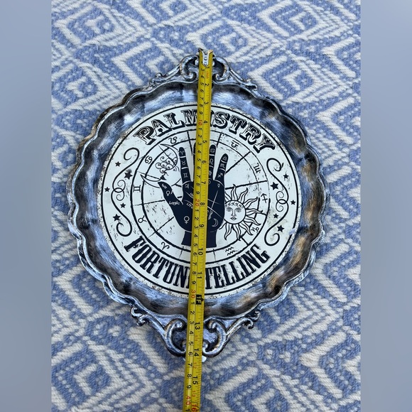Fortune Telling 🔮 Palmistry Tray Picture Halloween Decoration Victorian Zodiac - Picture 4 of 5